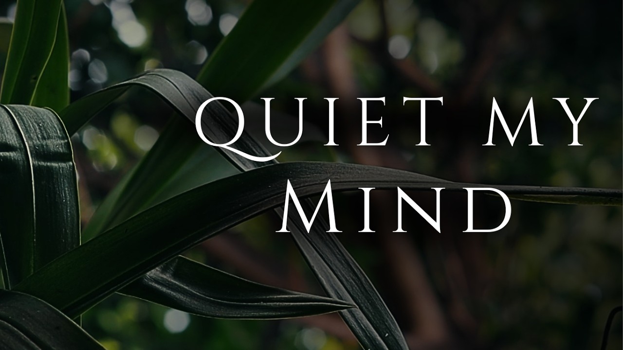 Christian Sleep Music for Overthinking | Jesus Quiet My Mind Tonight (1 Hour)