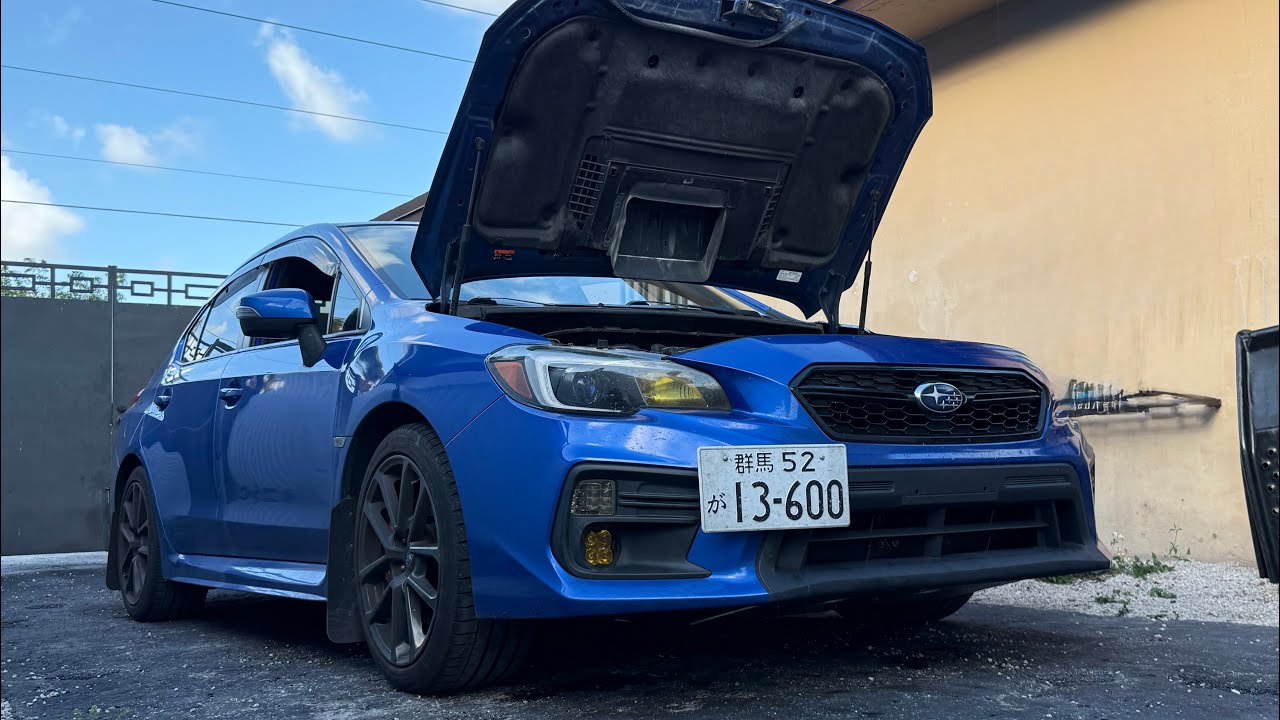 Subaru WRX 2020 installing Grimmspeed products ( part 1 )