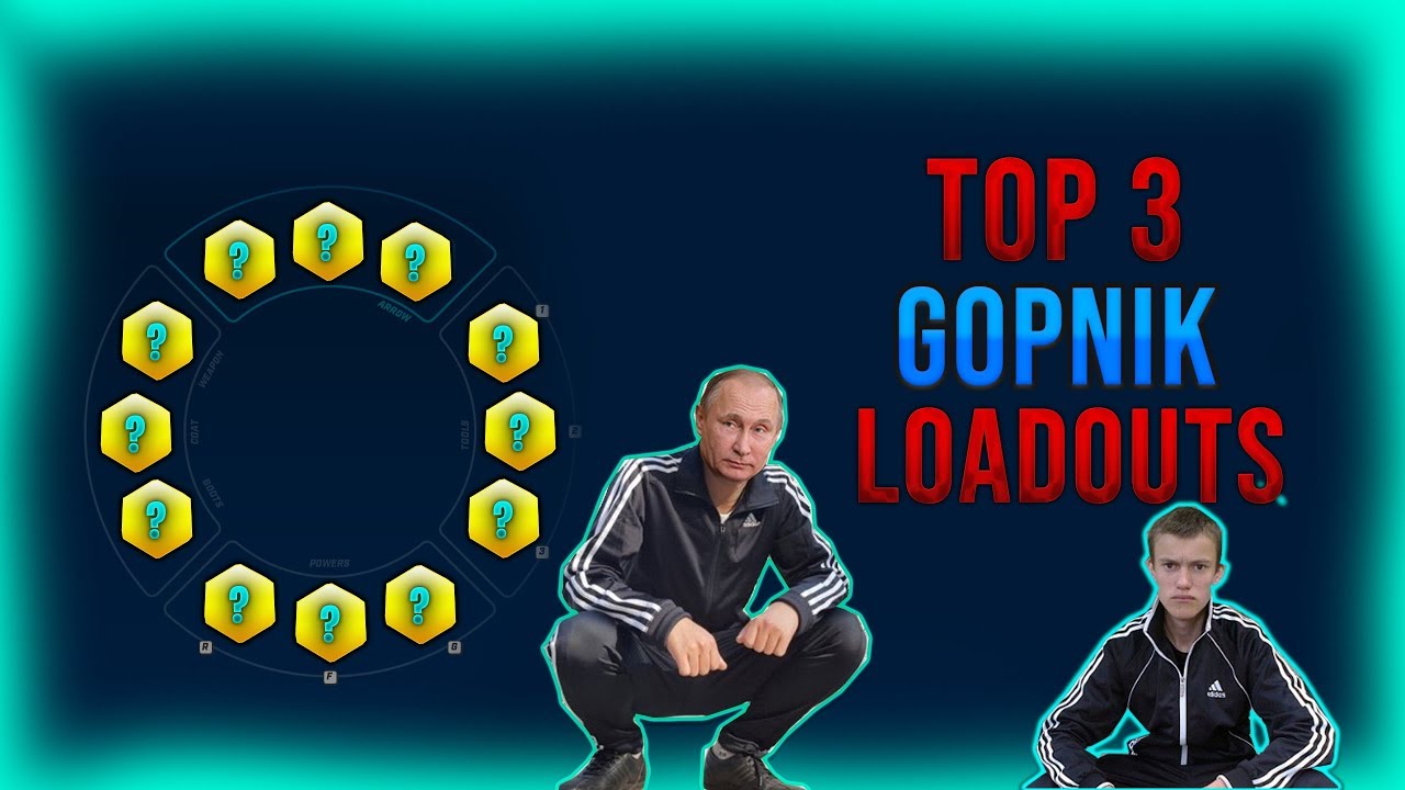 TOP 3 BEST GOPNIK LOADOUTS/BUILDS | The Darwin Project