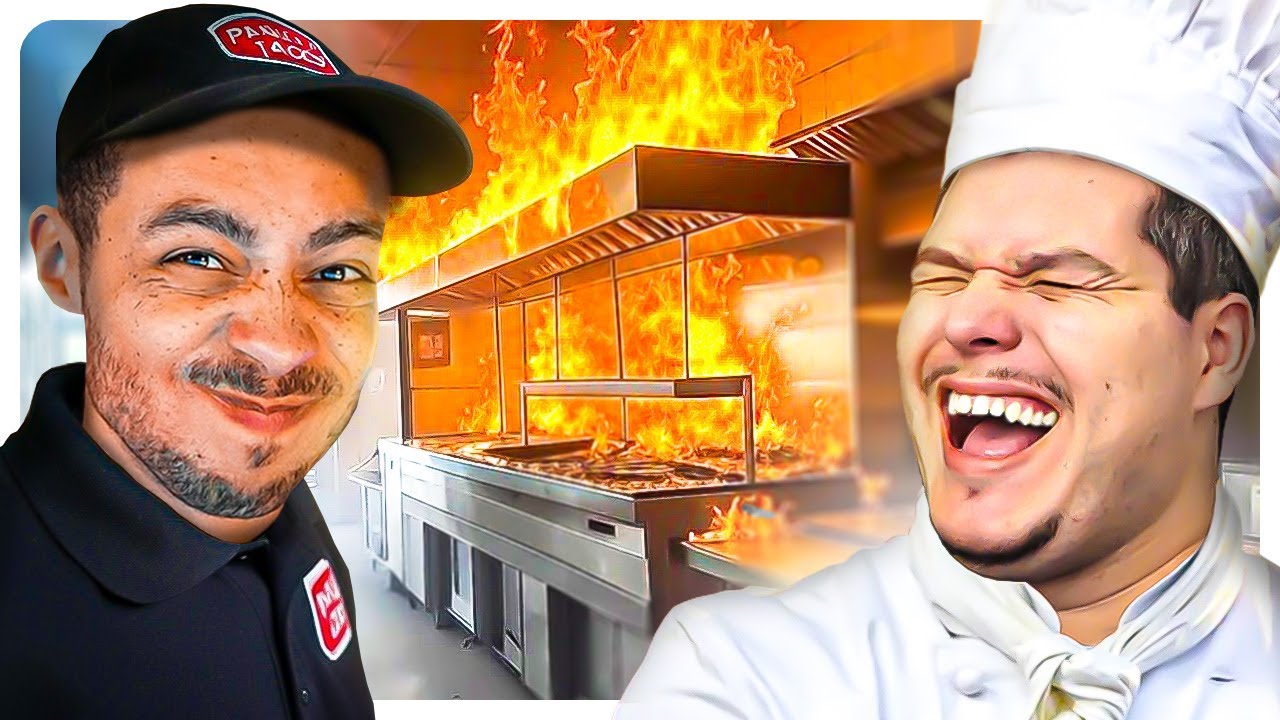 MASTU & KALEVIS... REJOIGNENT NOTRE ÉQUIPE AU FAST-FOOD ! 😭 (ça tourne mal...)
