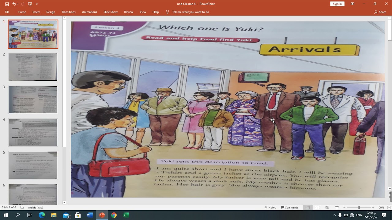 unit 6 lesson 4  الاول المتوسط