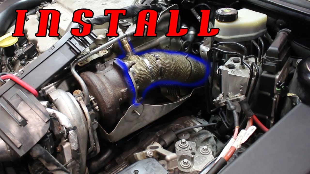 Saab V6 Downpipe Full Install