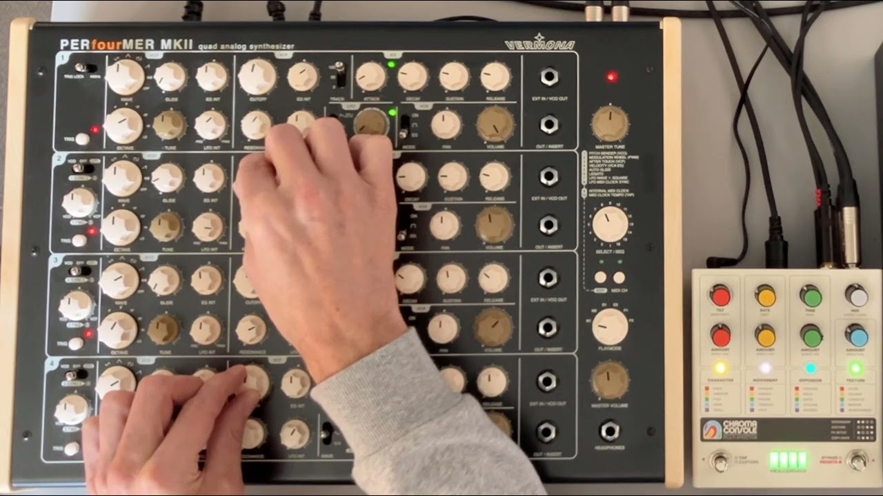 Vermona PERfourMER + Hologram Chroma Console