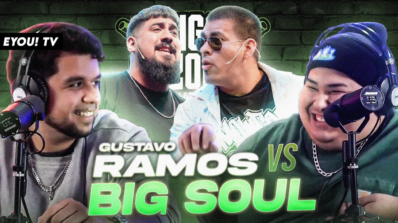 ANULÓ SUS ROUNDS ANTES DE QUE LOS TIRARA! - Reacción a BIG SOUL vs GUSTAVO RAMOS - Liga Bazooka