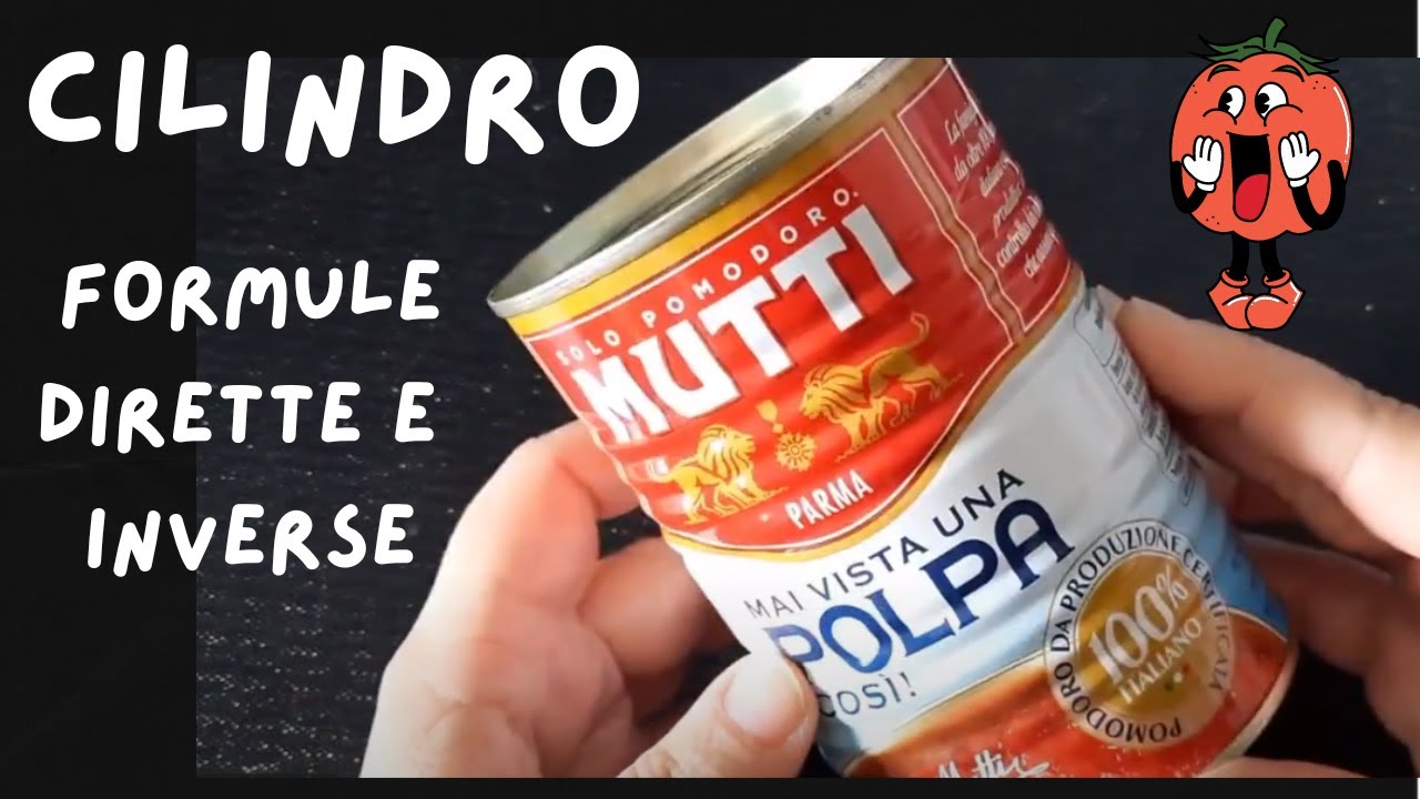 Formule dirette e inverse del cilindro || terza media