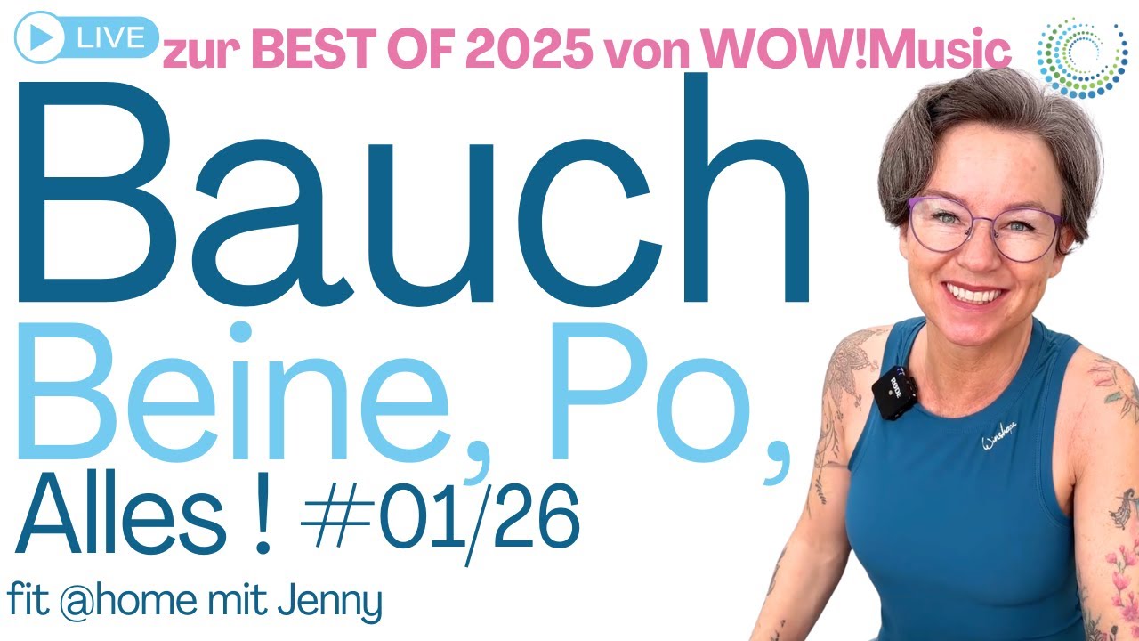 💗 DER effektive Klassiker auch 2026 wieder jeden 2. Sonntag live! Bauch Beine Po Alles #01/26