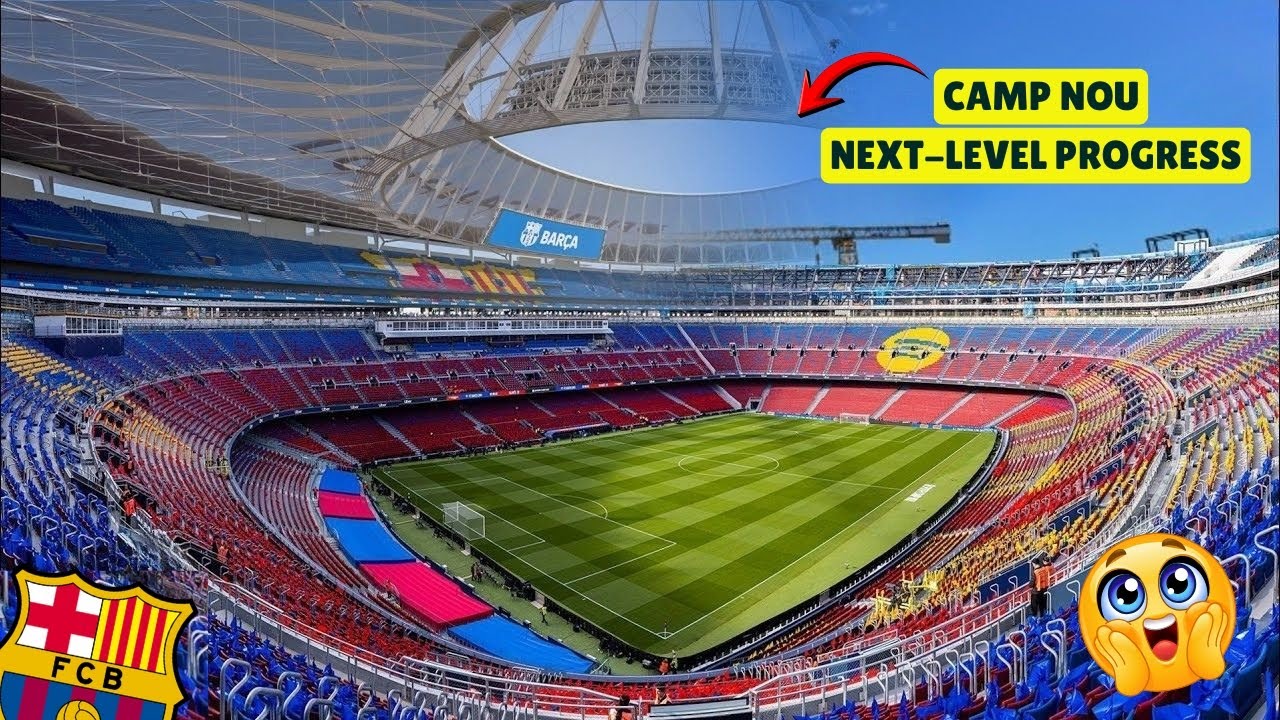Camp Nou Construction Update | Structural Progress, Façade & Stadium Development