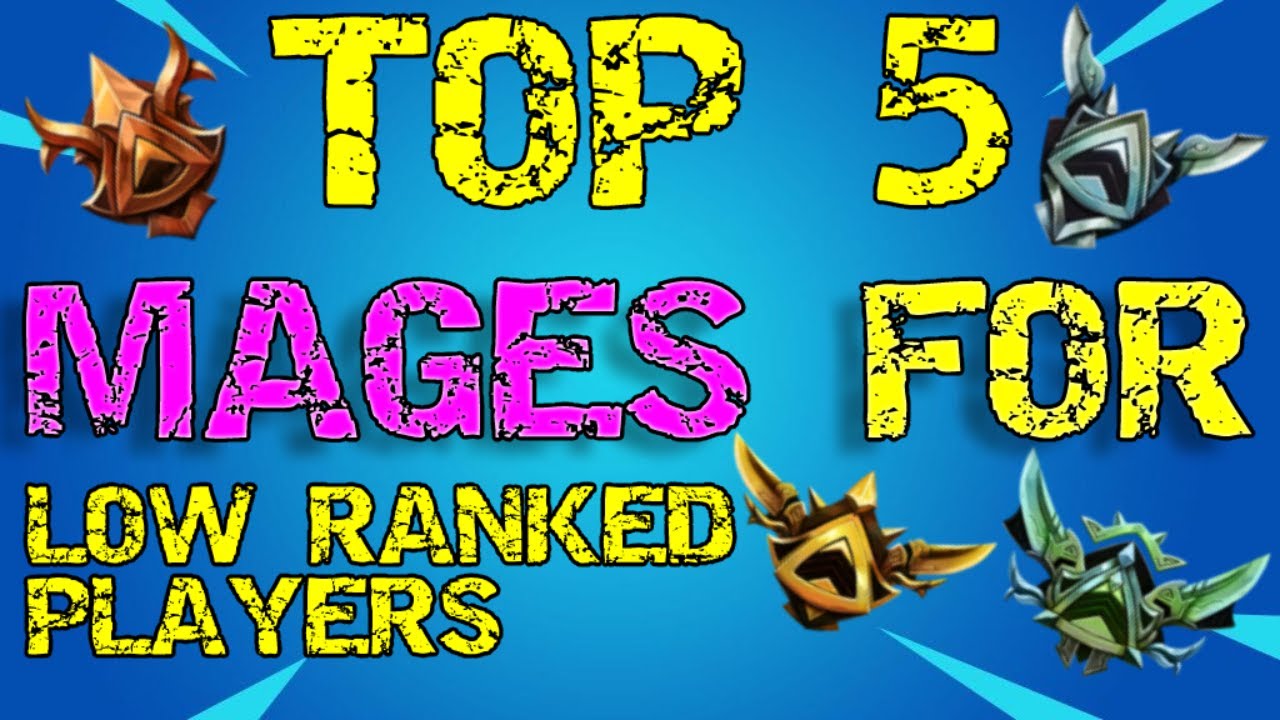 TOP 5 MAGES FOR LOW RANKED PLAYERS!! Top 5 Guide | Smite Conquest