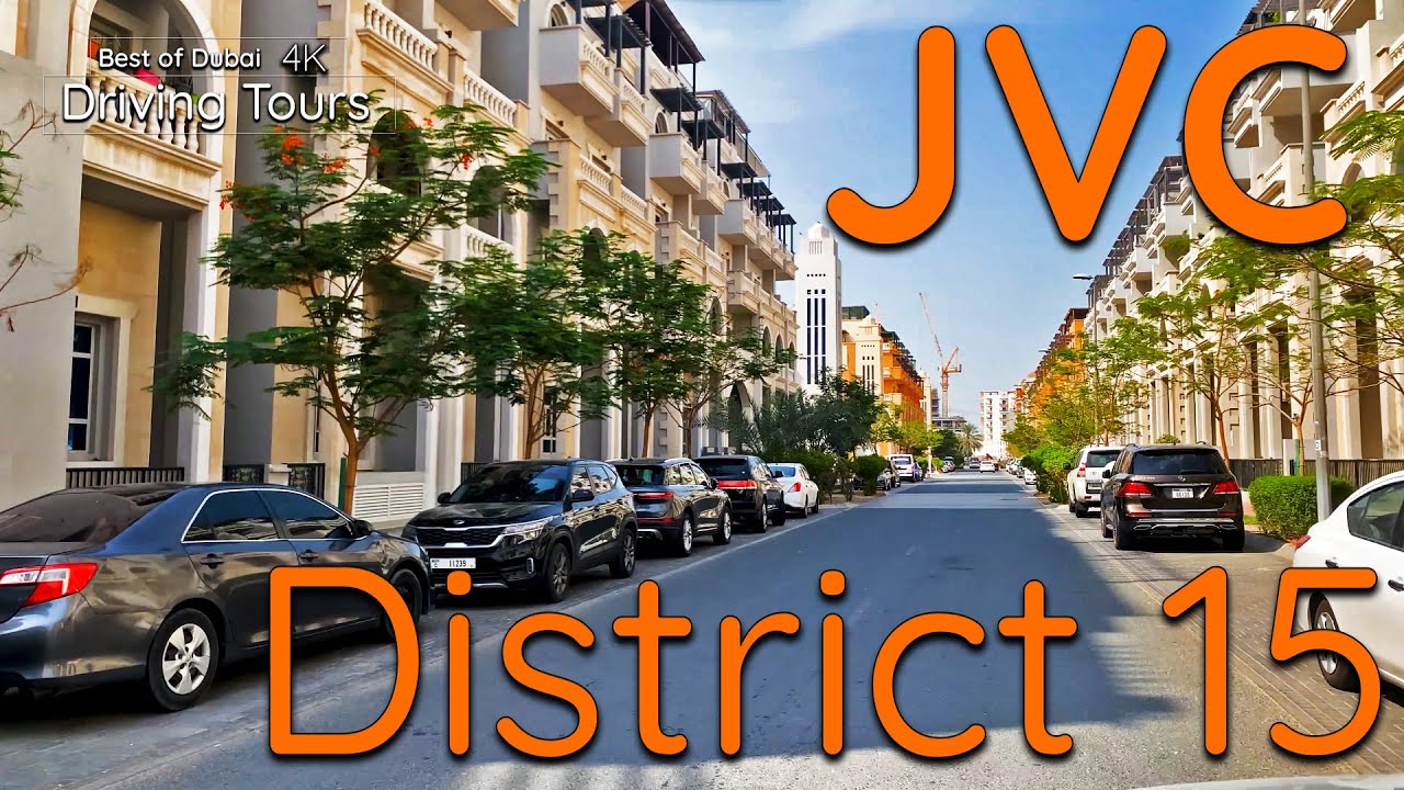 4K Jumeirah Village Circle District 15 Dubai, A Family Friendly Neighborhood full of Parks & Birds