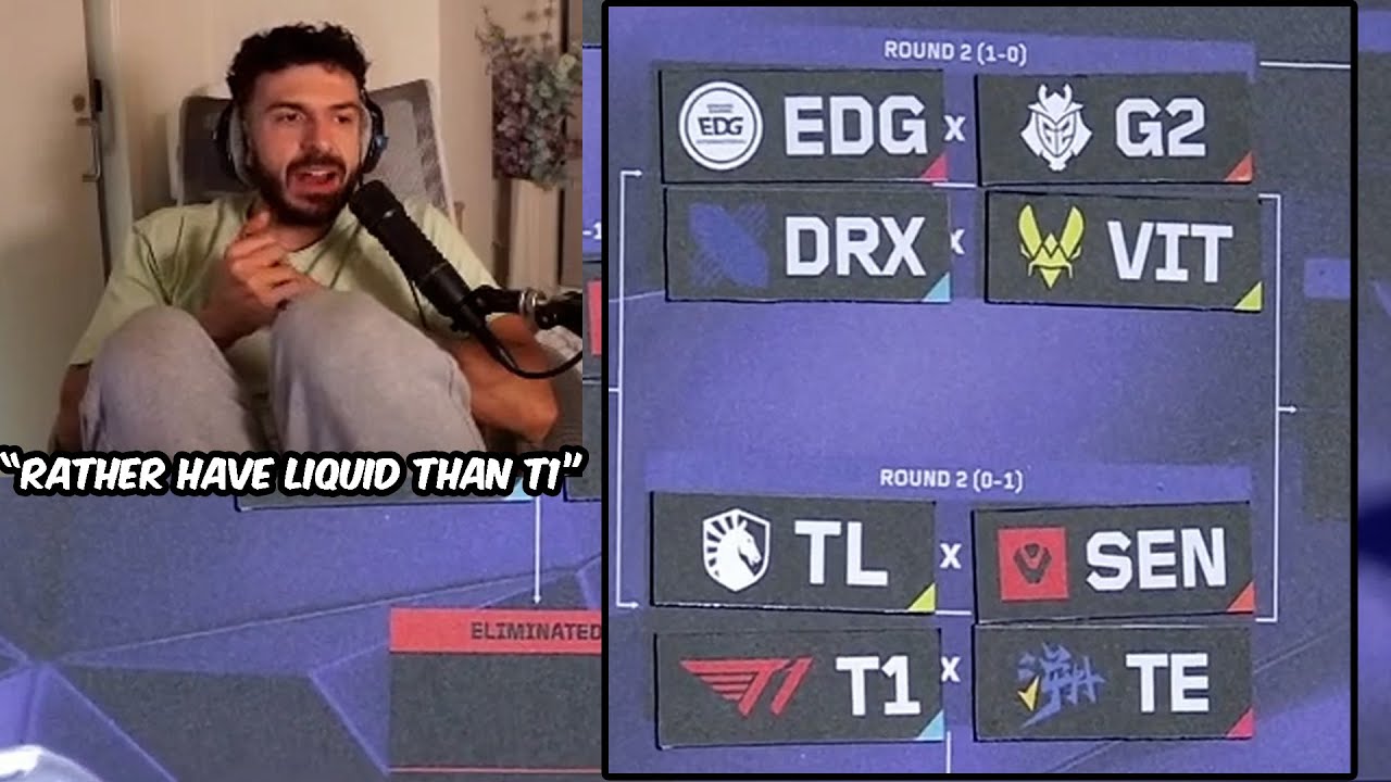Tarik Reacts To Masters Bangkok 2025 ROUND 2 LIVE DRAW (SEN vs TL)