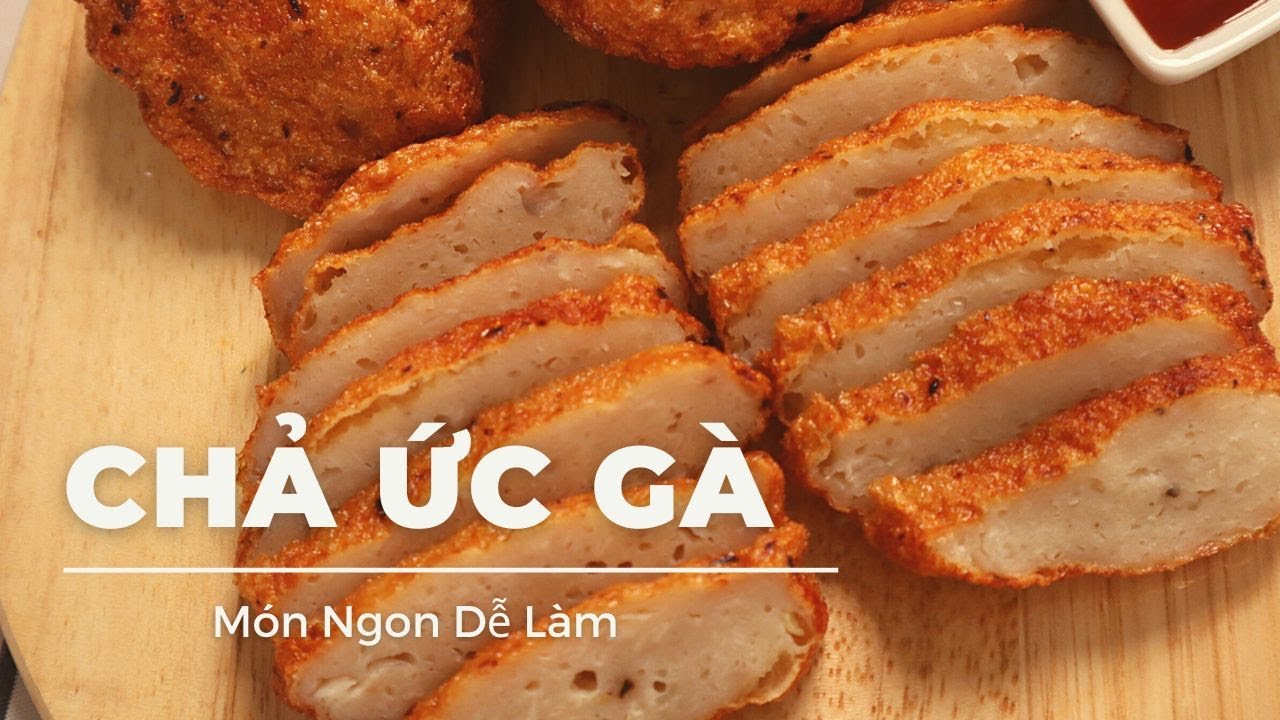 Cách Làm Chả Ức Gà | Chả Ức Gà Chiên | Chicken Patties | Nữ Nhi Food