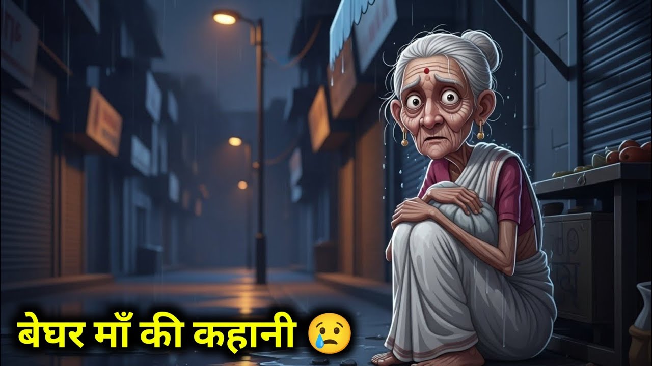 Bechari Saas Beghar | Zaalim Bahu Ka Zulm | Hindi Story | 2D Hindi Cartoon | Moral story 