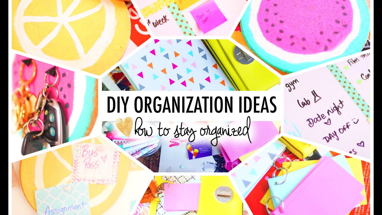 DIY School/Life Organization Ideas | #B2SwithRoxy