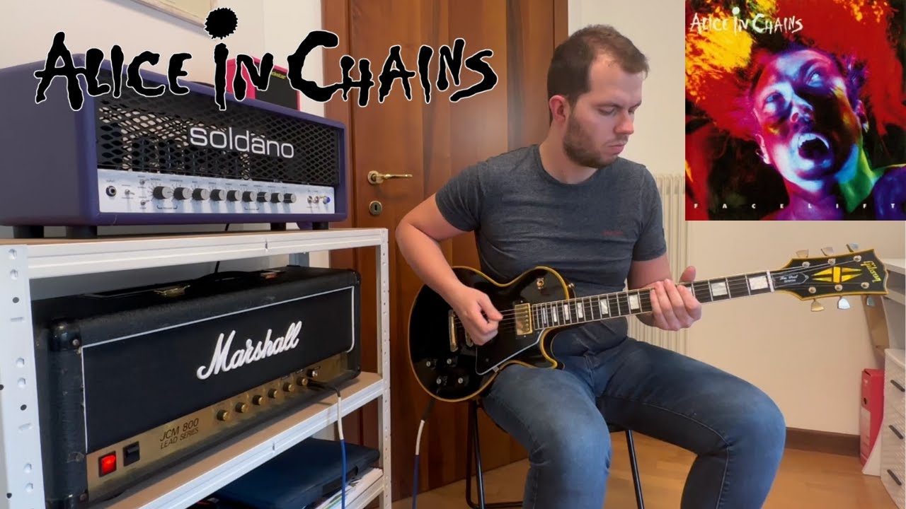 Man in the box - Alice In Chains (Guitar Cover with Marshall JCM800 Snorkler  Mod)