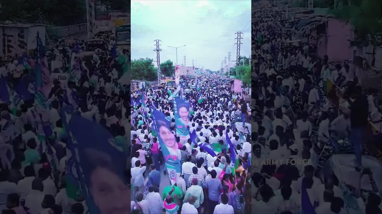 Mass political leader #ysjagan Anna 🔥💯 #ysrcp #trendingvideo #viralvideo