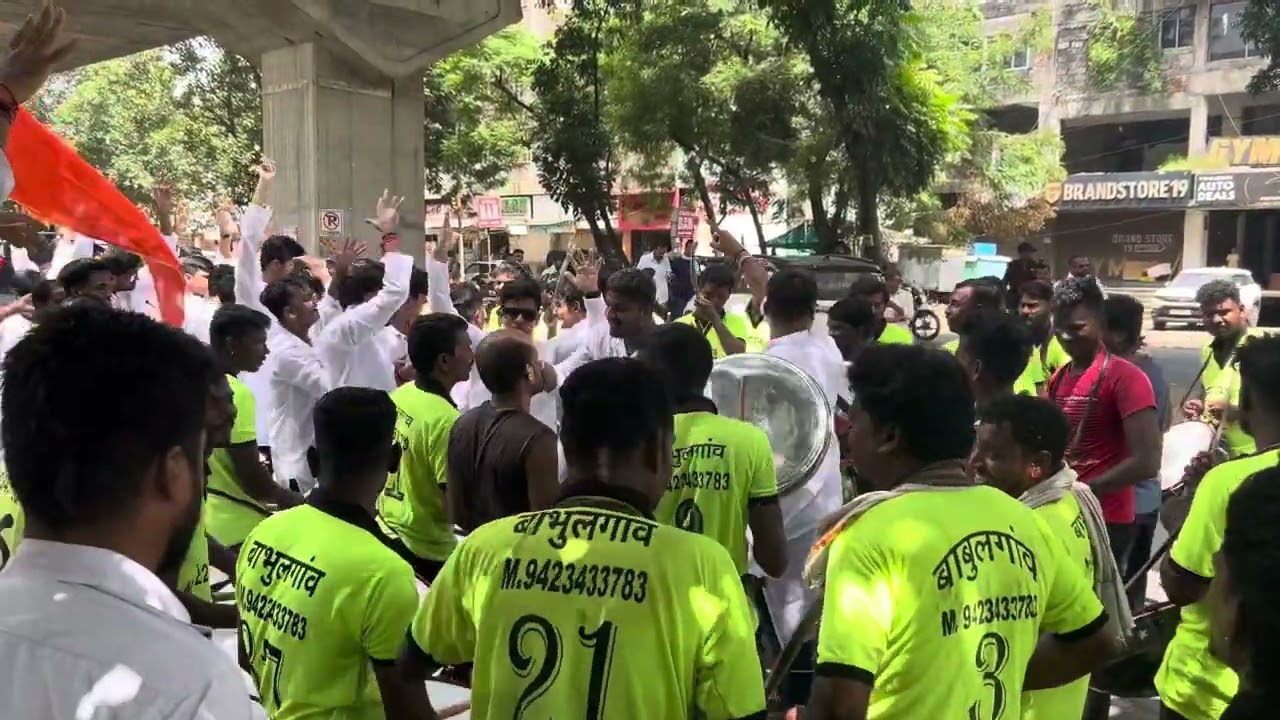 Babhulgaon Band at Agrasen Chhatrawas Ganpati Aagman