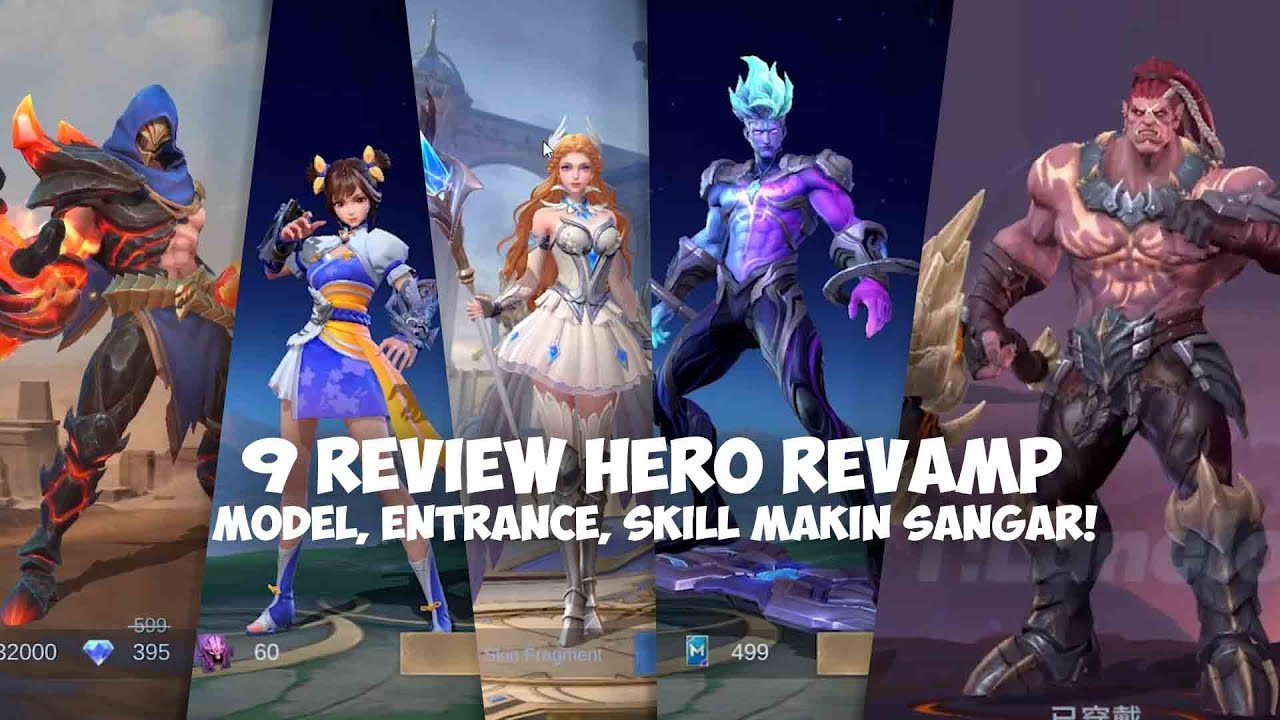 REVIEW 9 HERO DI REVAMP! BALMOND REVAMP NGERI KEREN PARAH - MOBILE LEGENDS