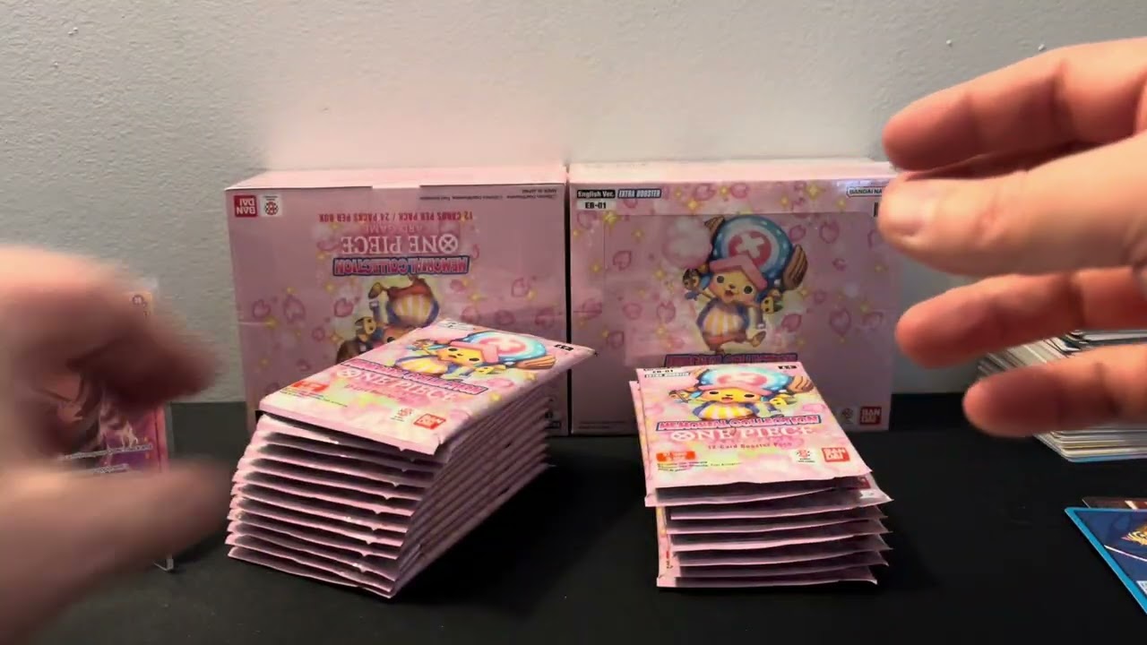 One Piece Memorial Collection EB-01 4 Box Opening