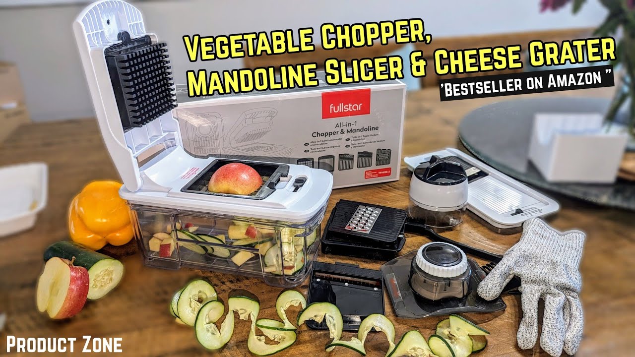 Fullstar Vegetable Chopper, Mandoline Slicer & Cheese Grater |All-in-1 #fullstar #review #bestseller