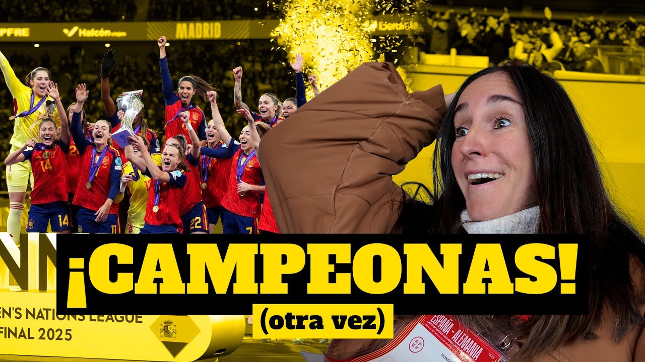 🏆 ¡CAMPEONAS de la NATIONS LEAGUE! | VLOG desde DENTRO DEL METROPOLITANO