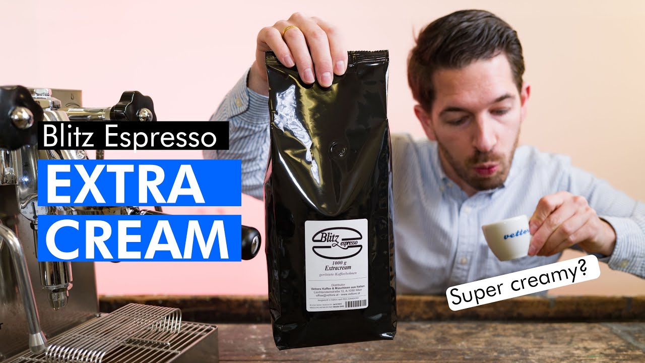 Blitz Espresso Extracream  - kräftig mit  Extra Crema