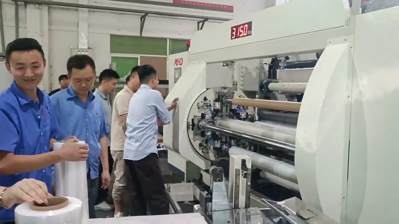 XHD 4 shaft stretch film machine