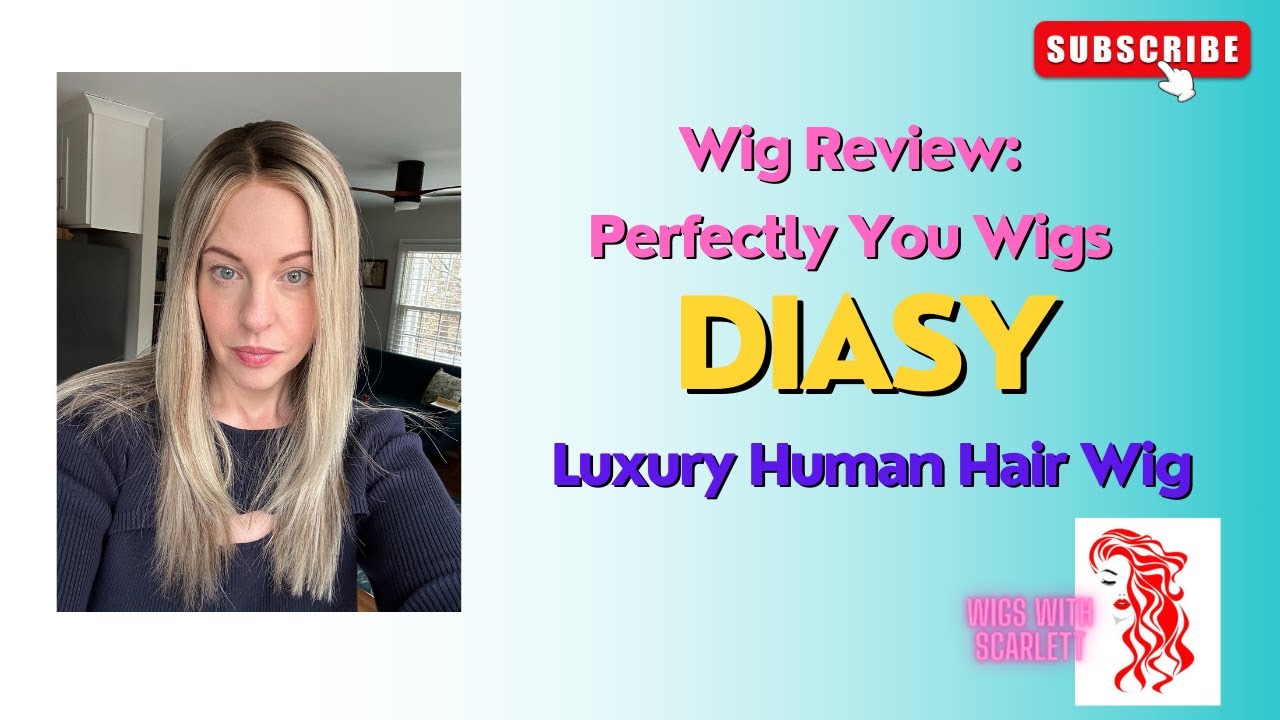 Wig Review: Luxury Human Hair Wig from Perfectly You Style Name: Daisy