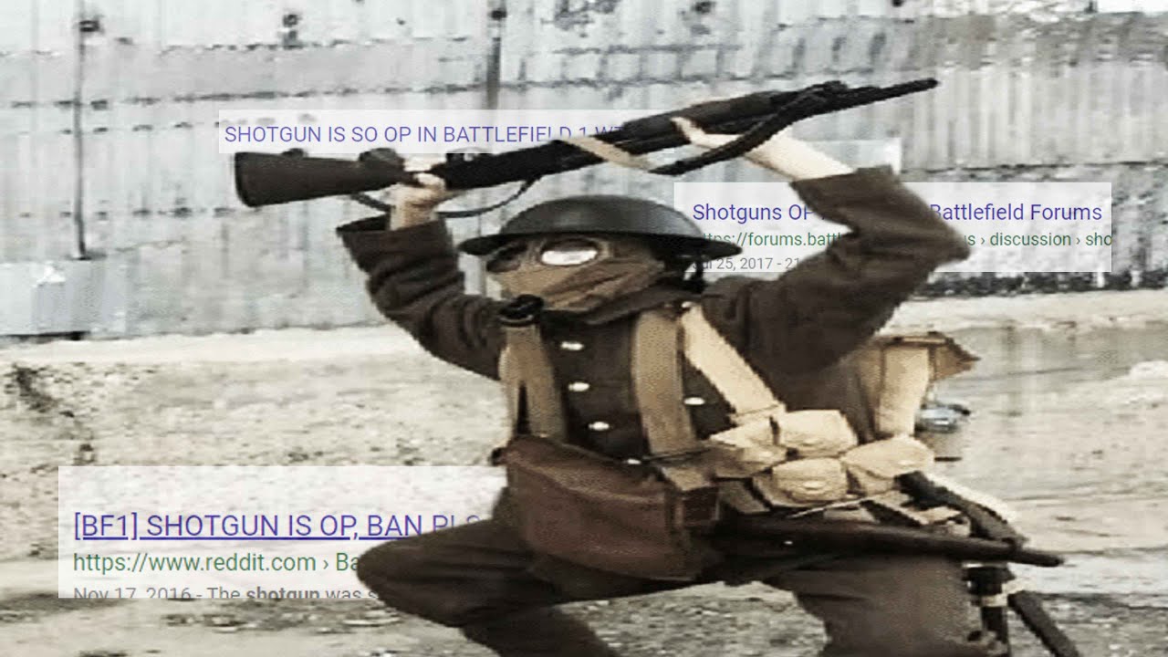 shotgun - BF1 edition