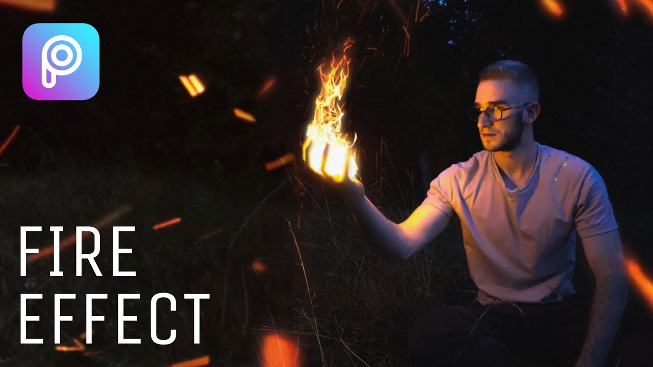 Fire effect - PicsArt Tutorial