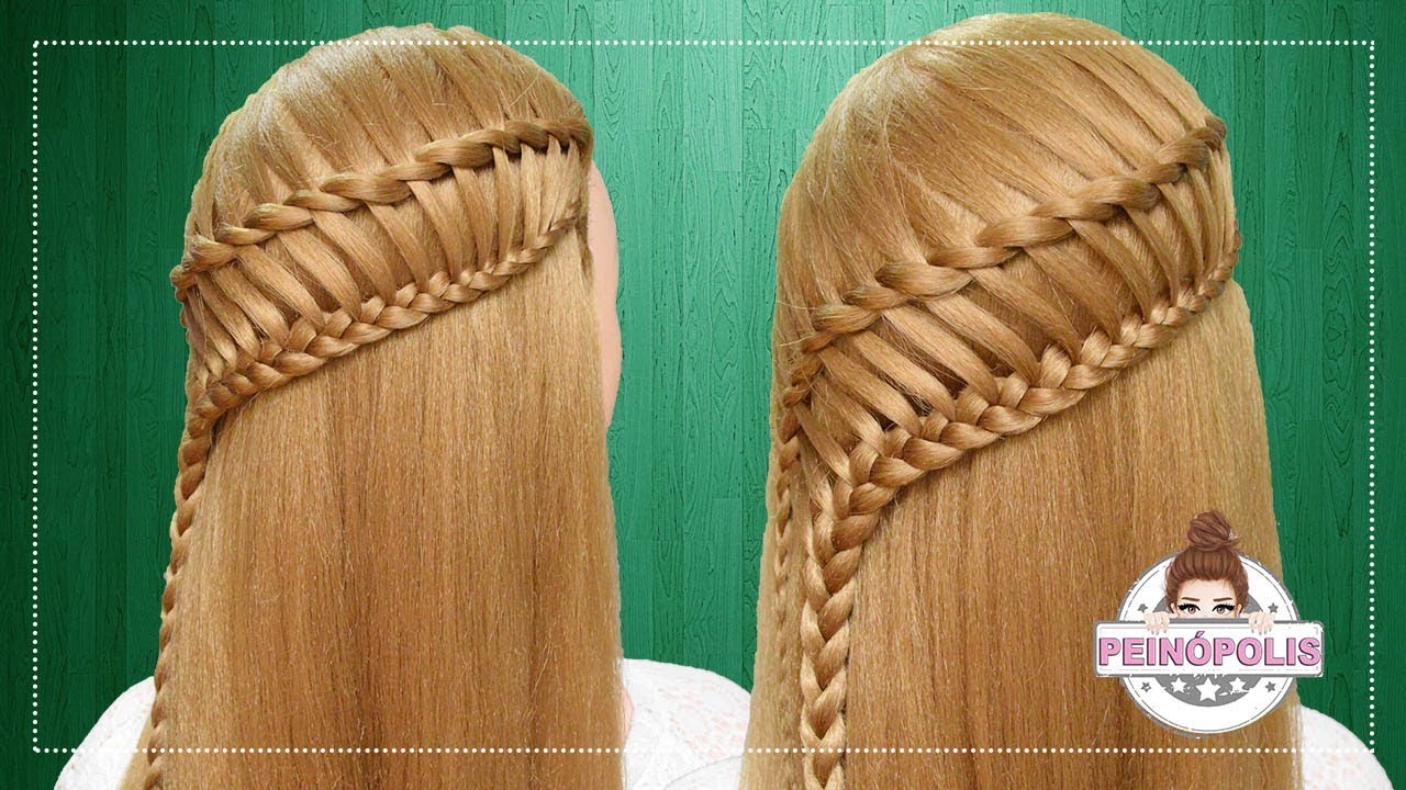 TRENZA CASCADA DOBLE PASO A PASO PARA PRINCIPIANTES - COMO HACER PEINADOS DE LADO