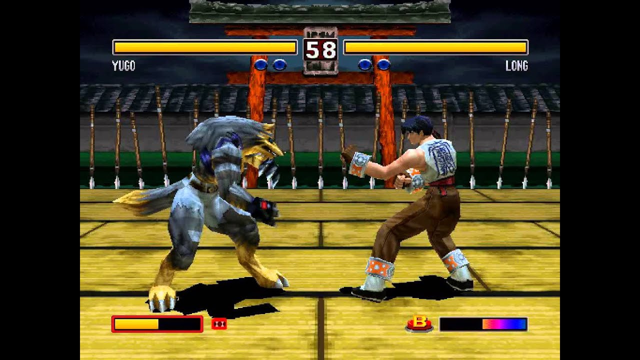 Bloody Roar 2 (PSX) - Combos + Gameplay