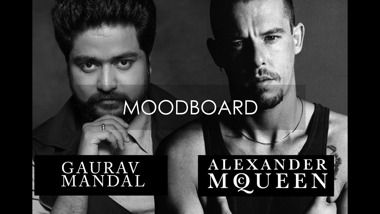How to make a mood board | fashion mood board | Alexander McQueen design process