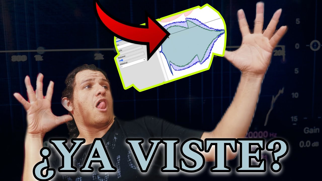 🚀  Ver la COMPRESION 👀 Es la mejor forma de Entender ¿Como Afecta un COMPRESOR al sonido?