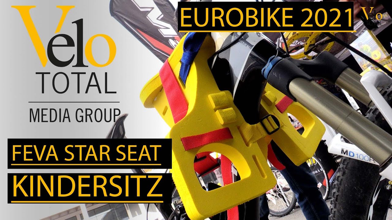 EUROBIKE 2021 - NEUHEITEN - FEVA STAR SEAT FAHRRAD-KINDERSITZ