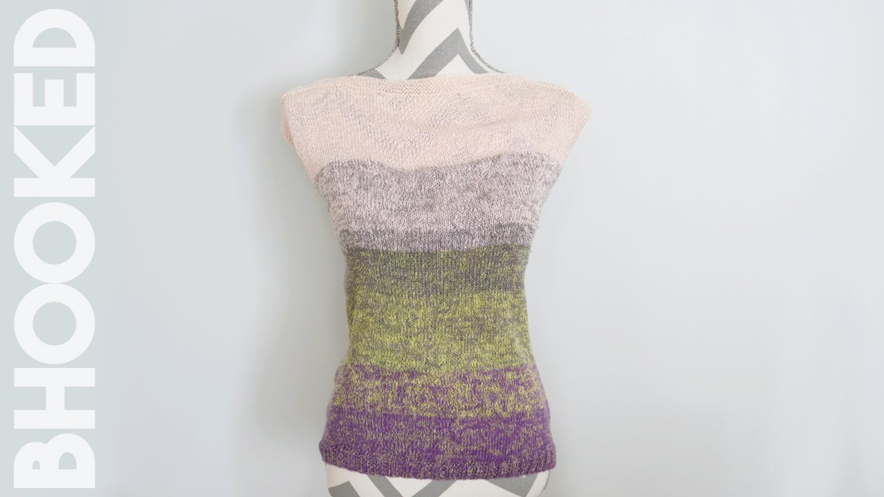 Simple Summer Knit Top Tutorial for Beginners