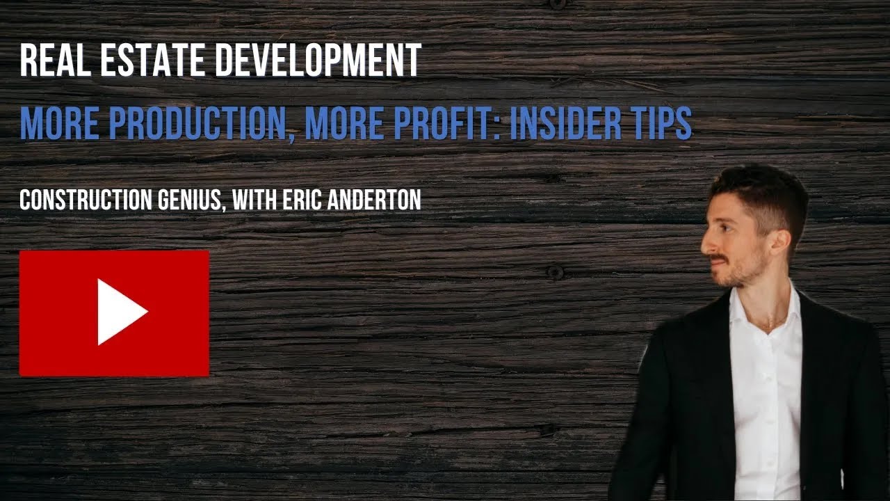 How to Improve Leadership in Construction: 1% Inspiration, 99% Perspiration #realestatedevelopment