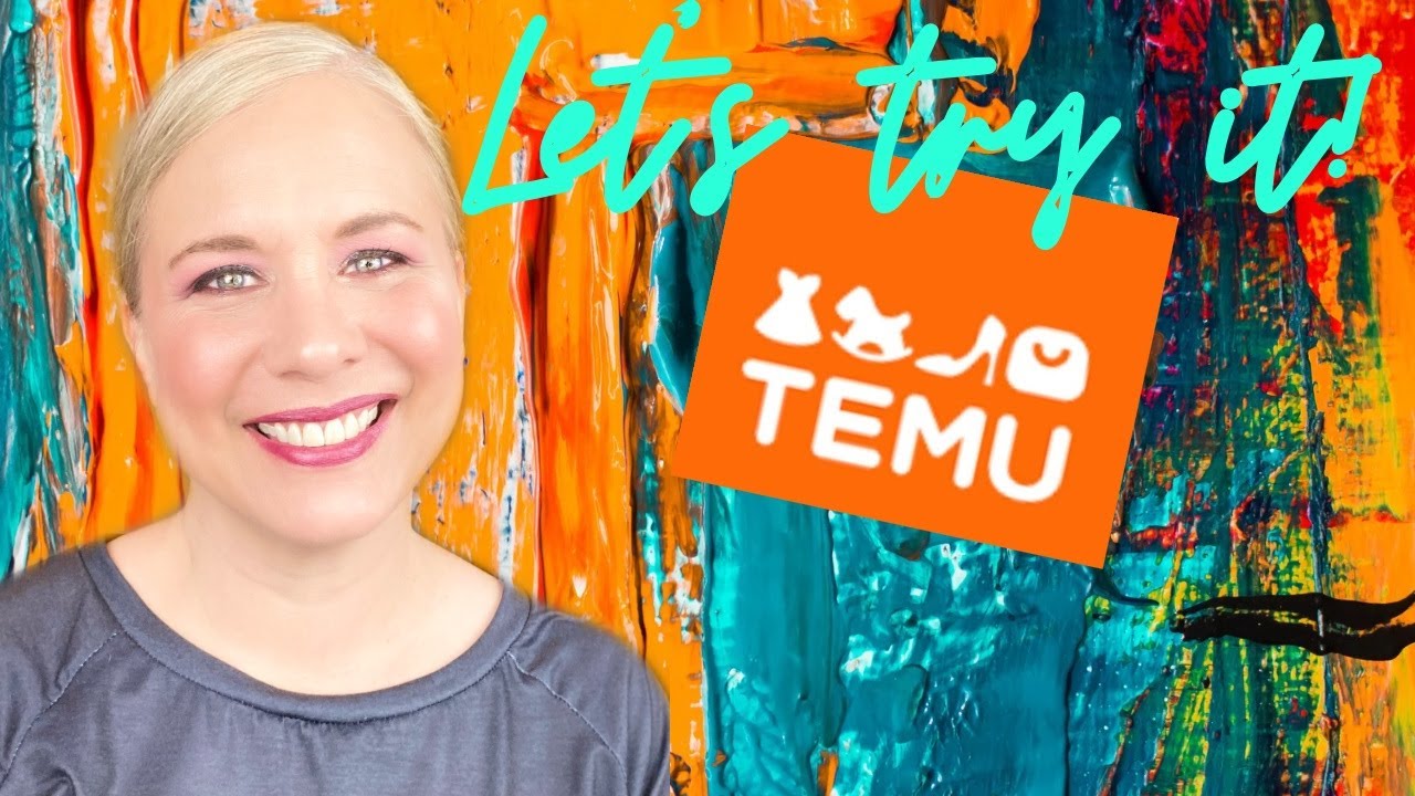 Trying some makeup from TEMU for the first time! I'm shook! #temu2023 #temulove