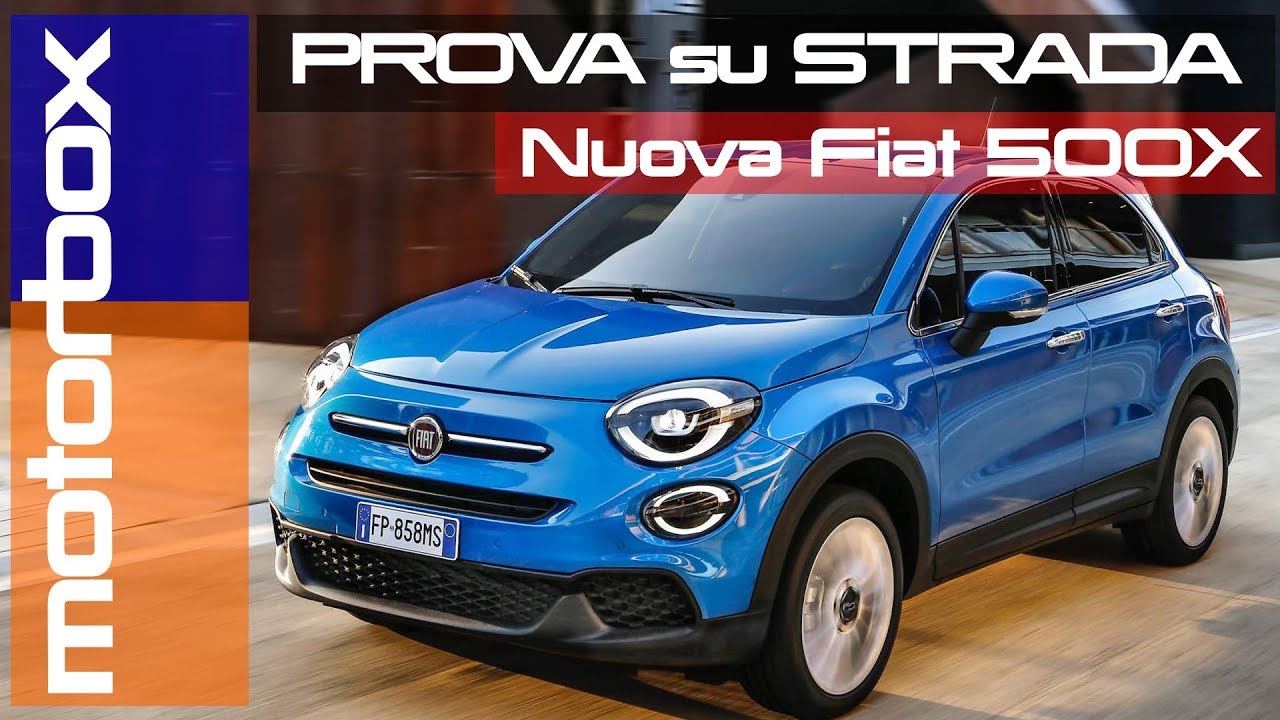 Nuova Fiat 500X 2019 | Nuovi motori e fari full led con il restyling
