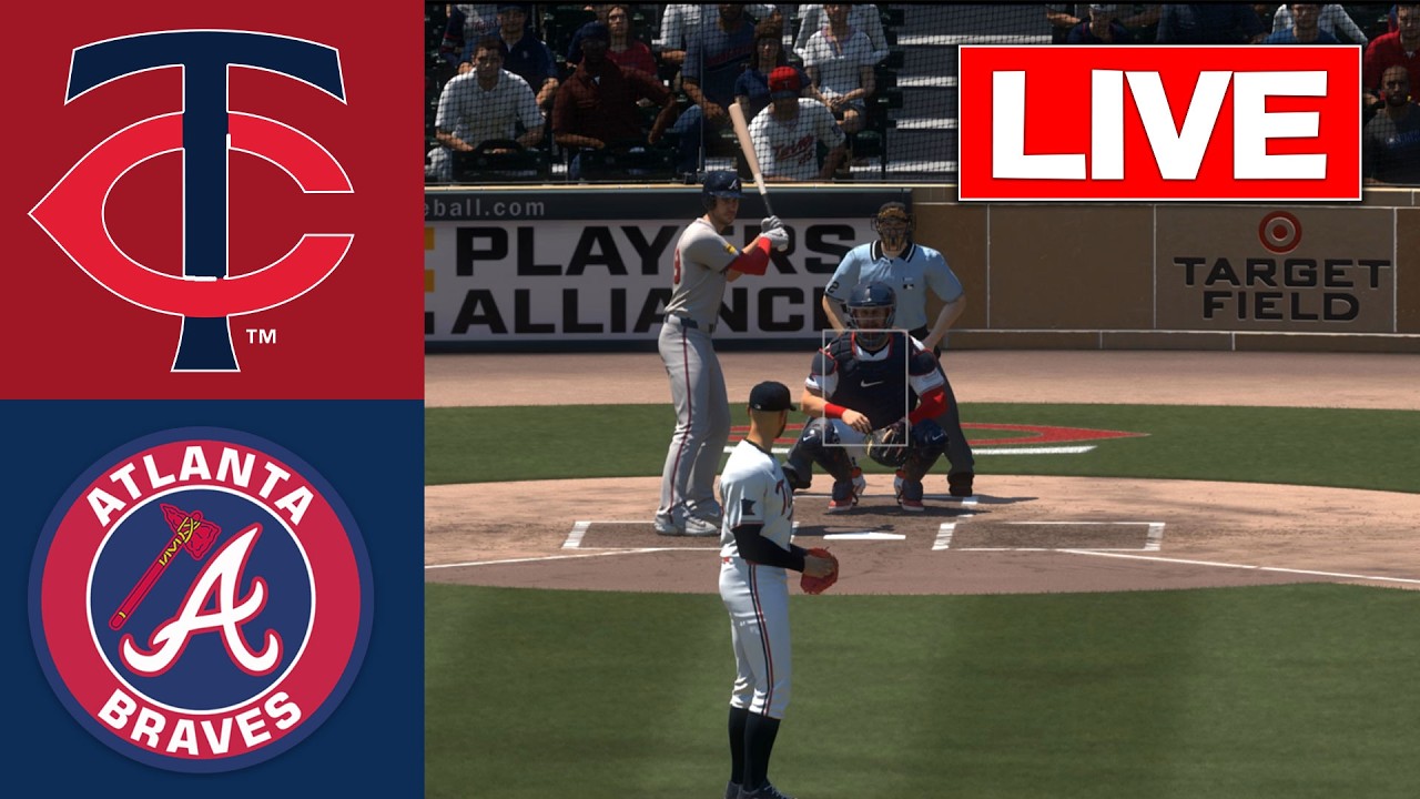 🔴LIVE 🔴Minnesota Twins vs Atlanta Braves / 06/03/26 Spring training /MLB THE SHOW 26