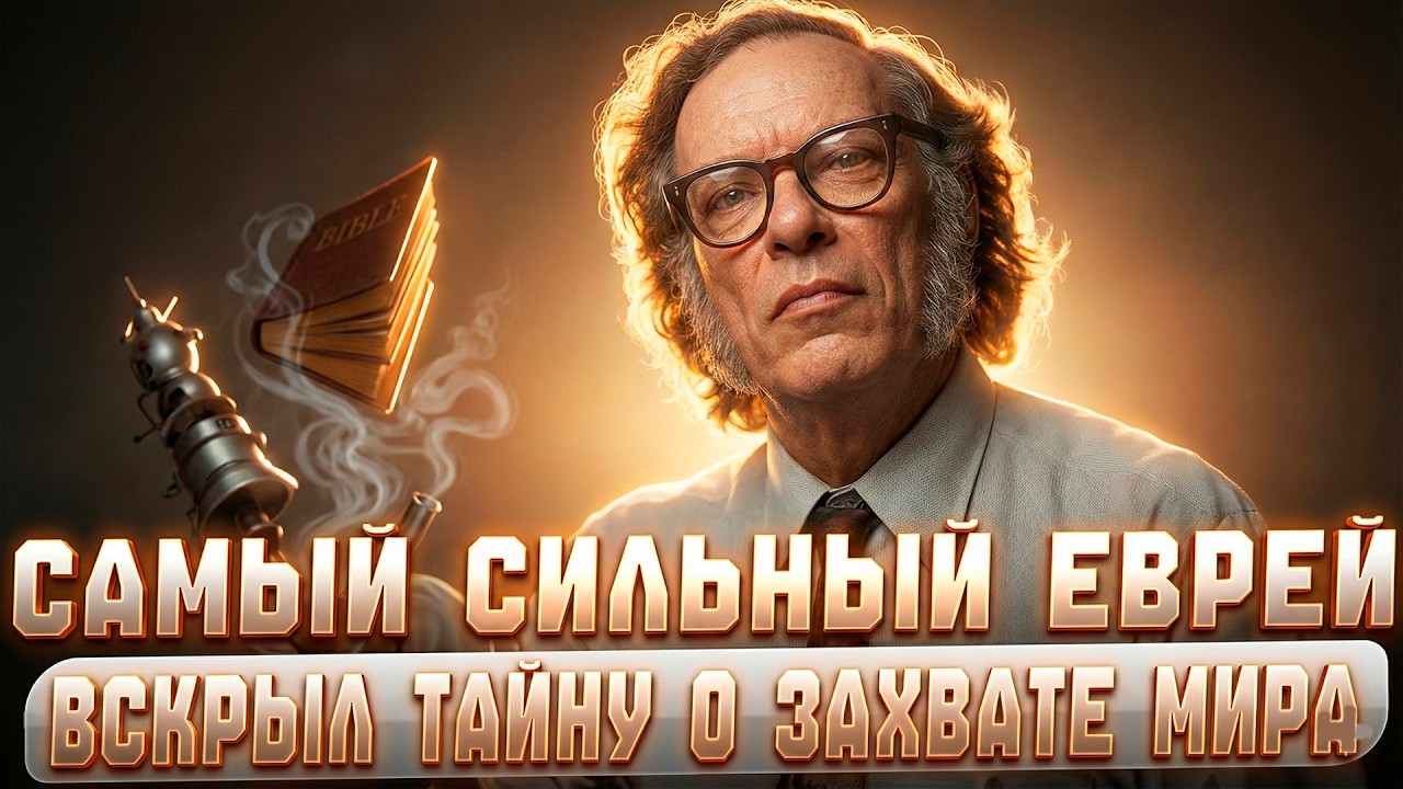 САМЫЙ УМНЫЙ ЕВРЕЙ СОЗДАЛ ИНТЕЛЛЕКТ для порабощения ГАЛАКТИКИ