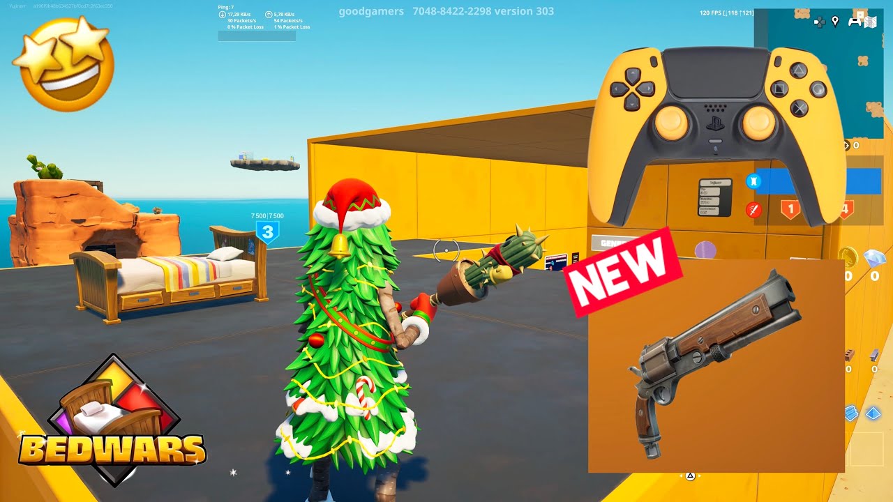 Fortnite Bedwars 🤩 Gameplay PS5 🎮