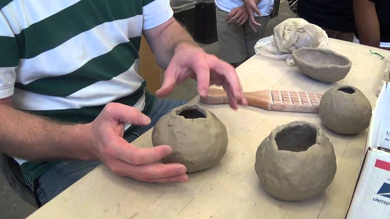 Pinch Pots: Open Forms and Combined Forms