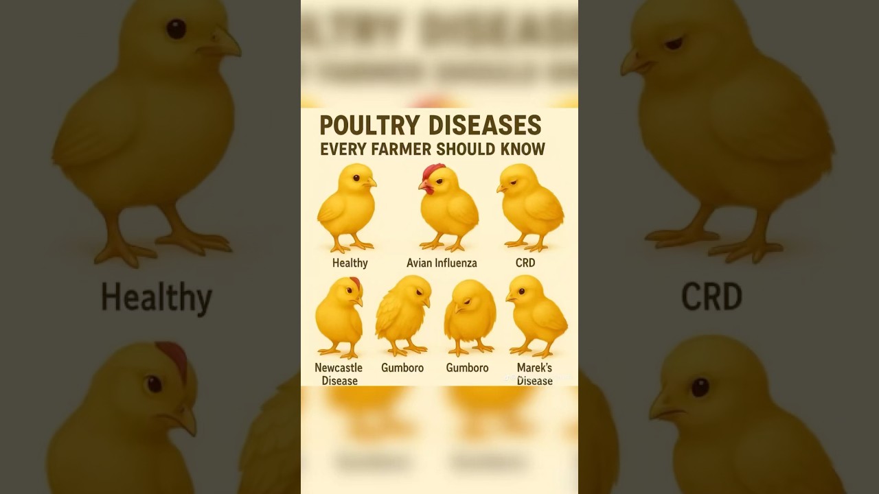 Common viral diseases in poultry farming
