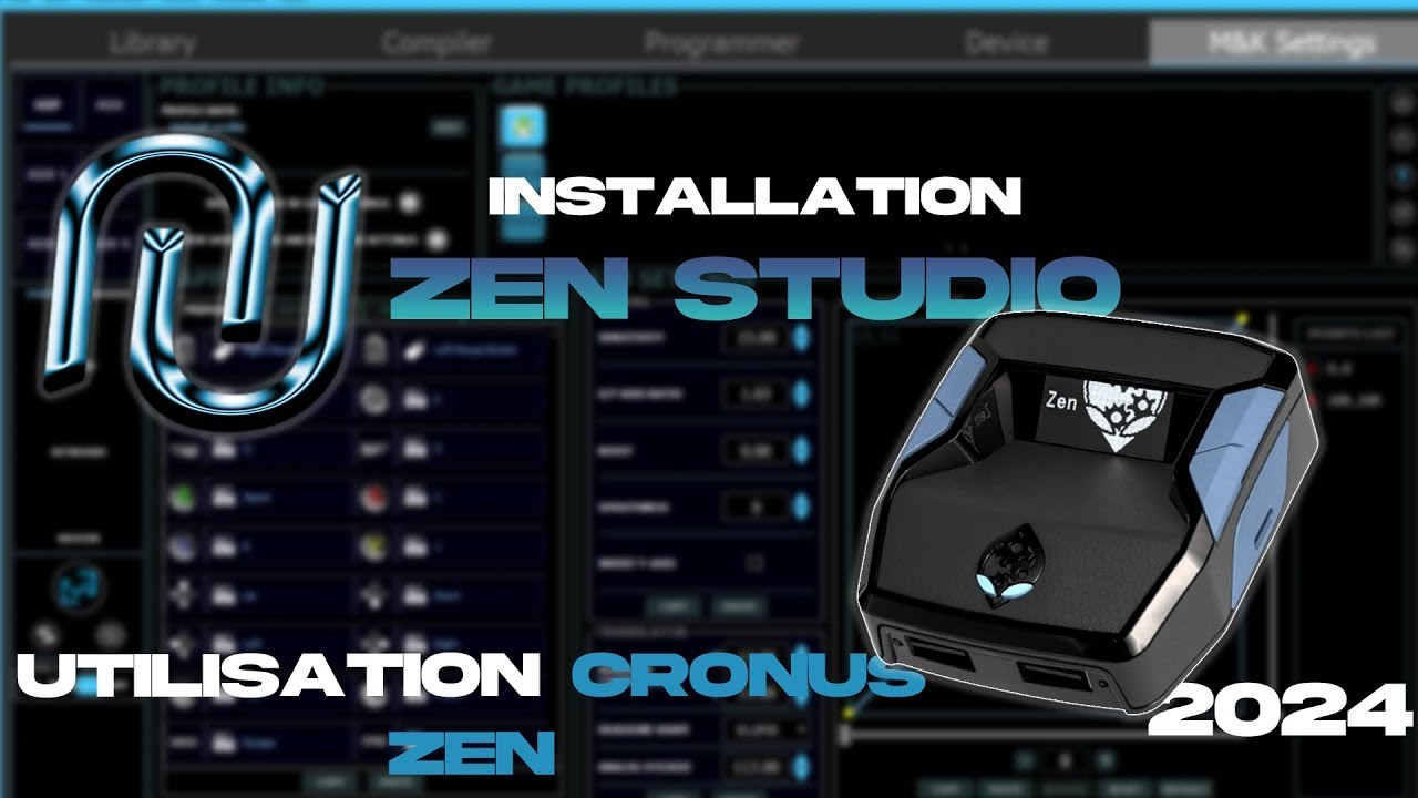 COMMENT CONFIGURER ZEN STUDIO ET LE CRONUS ZEN EN 2026