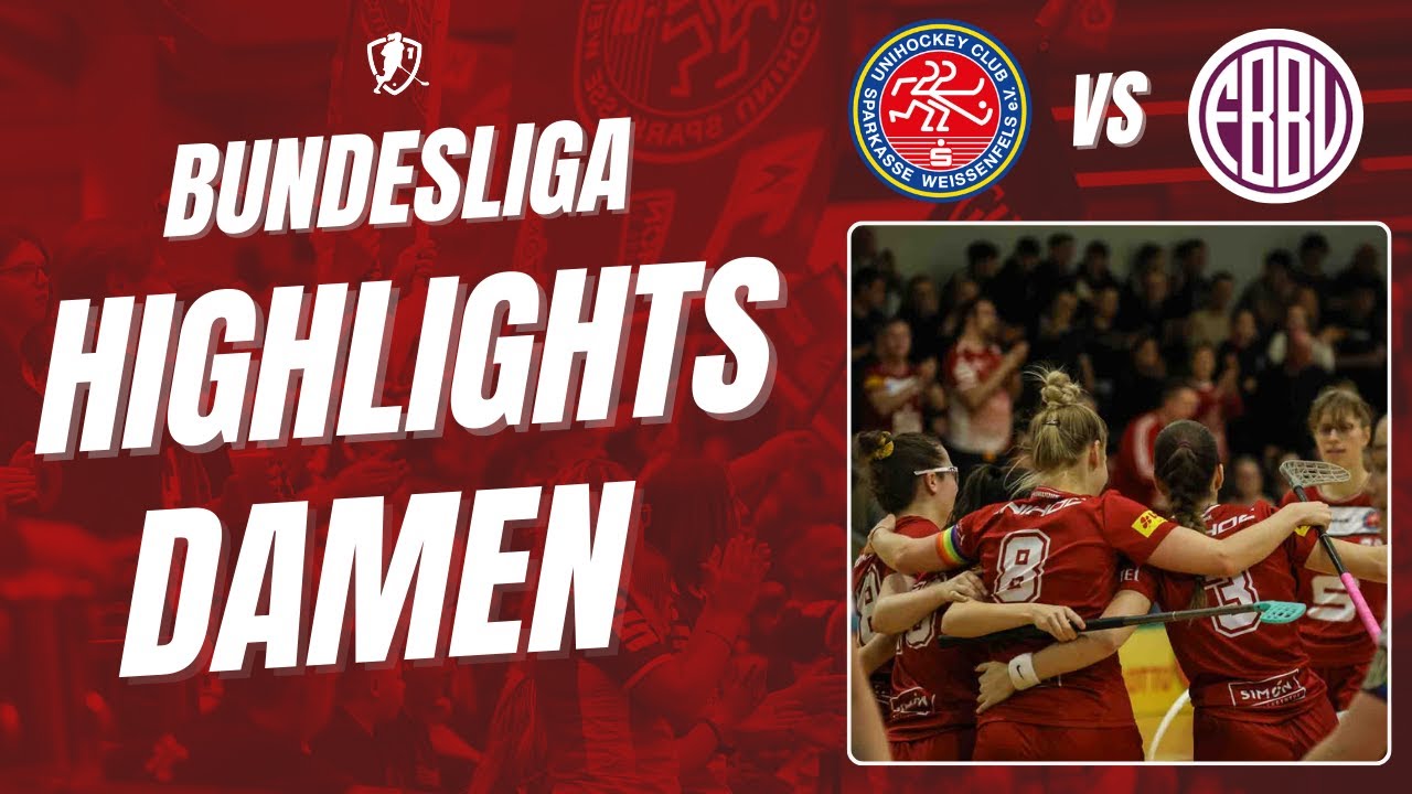 12. Spieltag Saison 2025/2026 UHC Sparkasse Weißenfels vs. Floorball BB United Highlights Damen