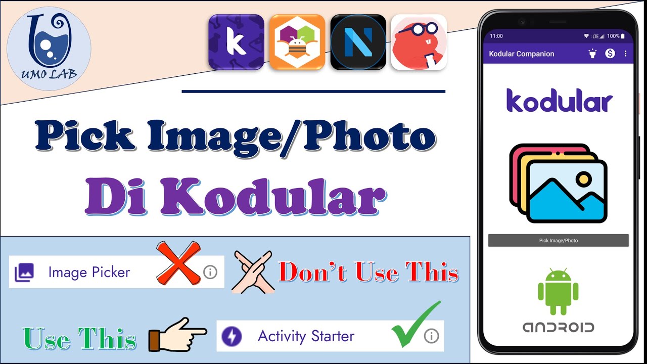 Cara Mengambil dan Menampilkan Image atau Foto di Kodular tanpa Image Picker