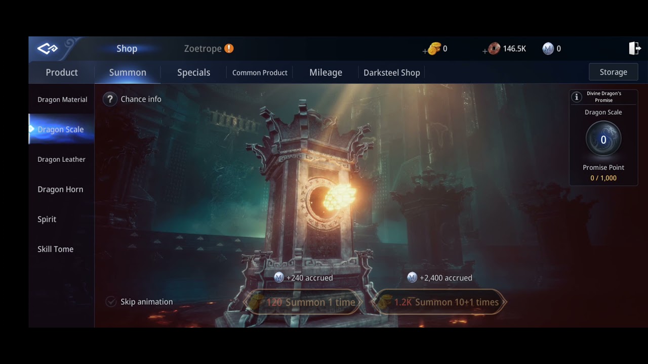 In-Game Limited Shop - MIR4