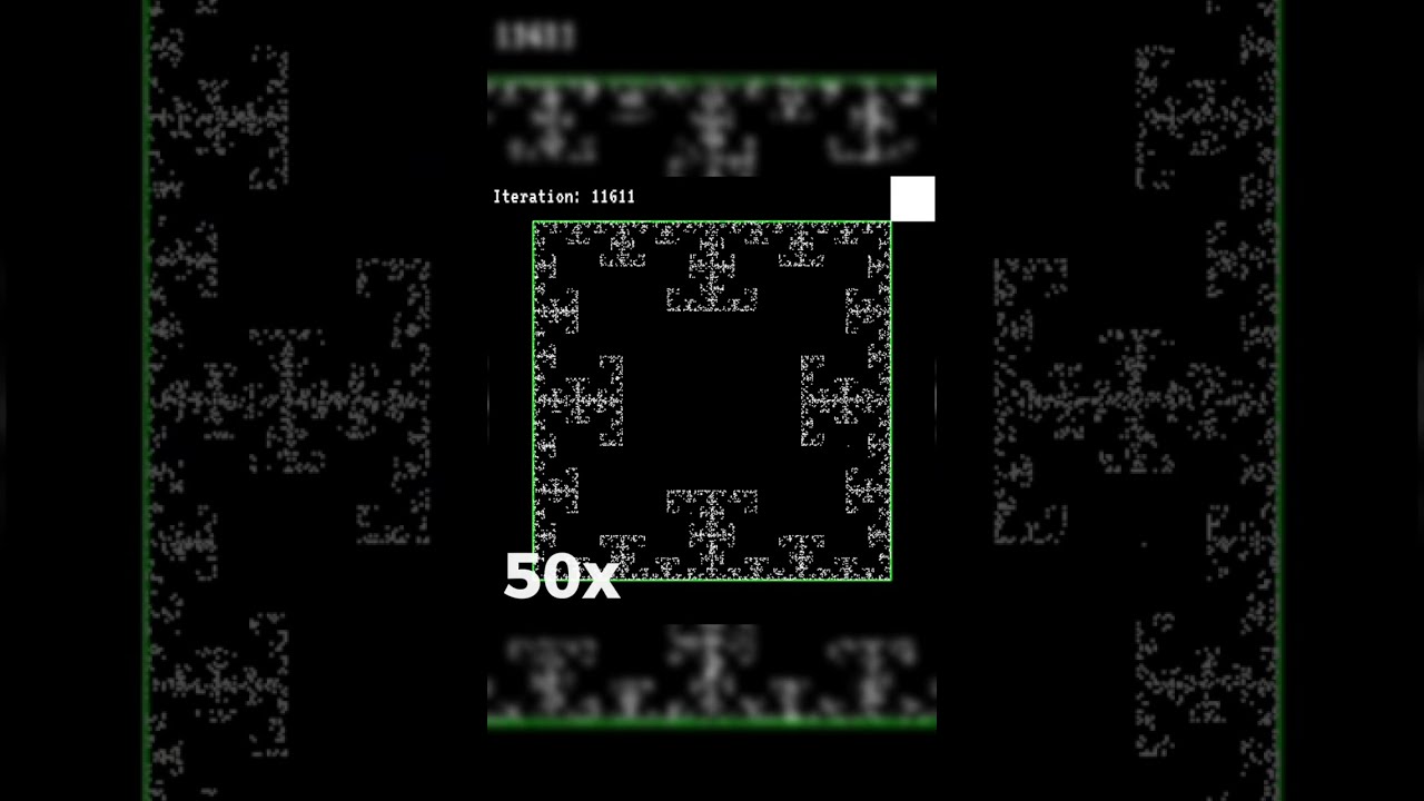chaos game with sfml.net: recursive tree fractal #programming #coding #pattern #fractal #animation
