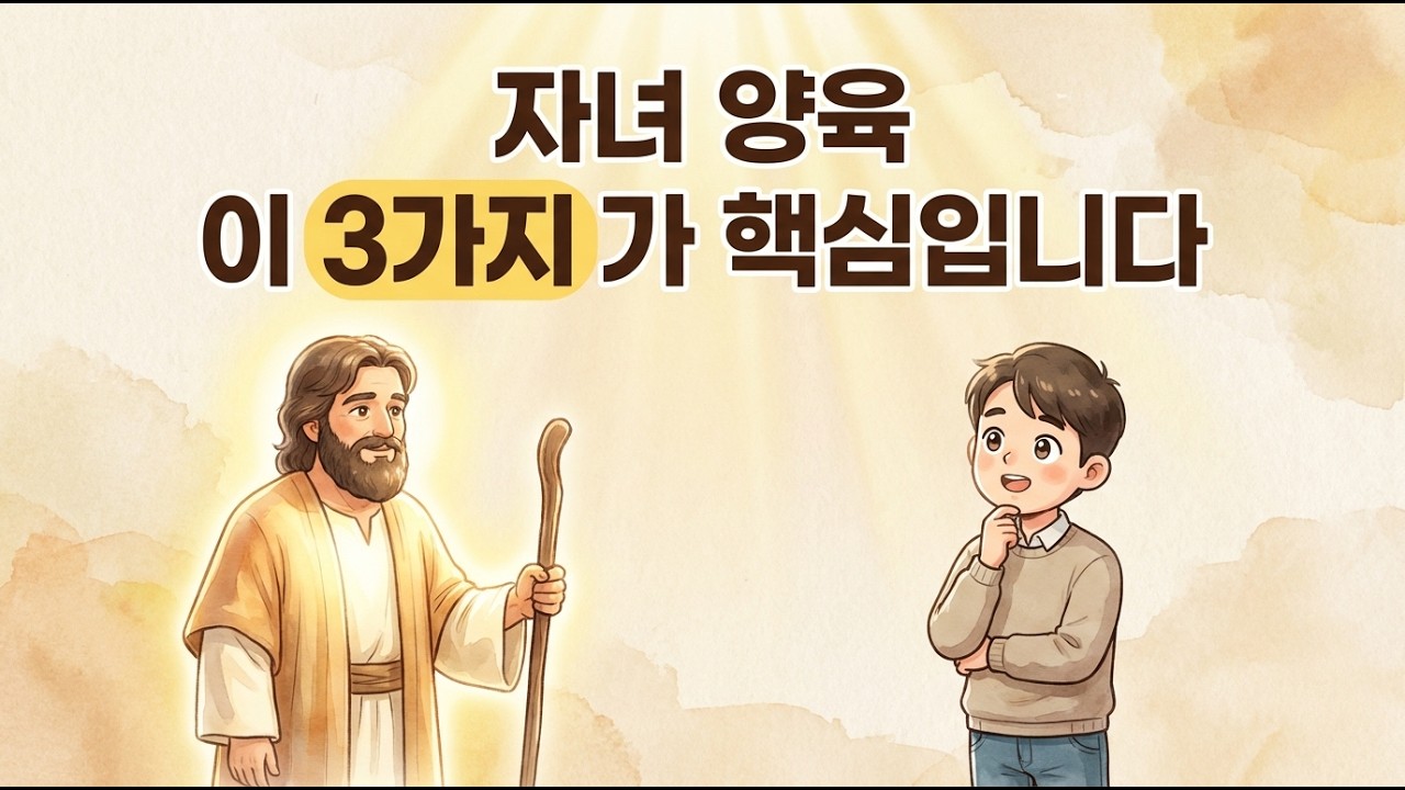 성경이 말하는 자녀 양육의 세 가지 핵심 원칙
