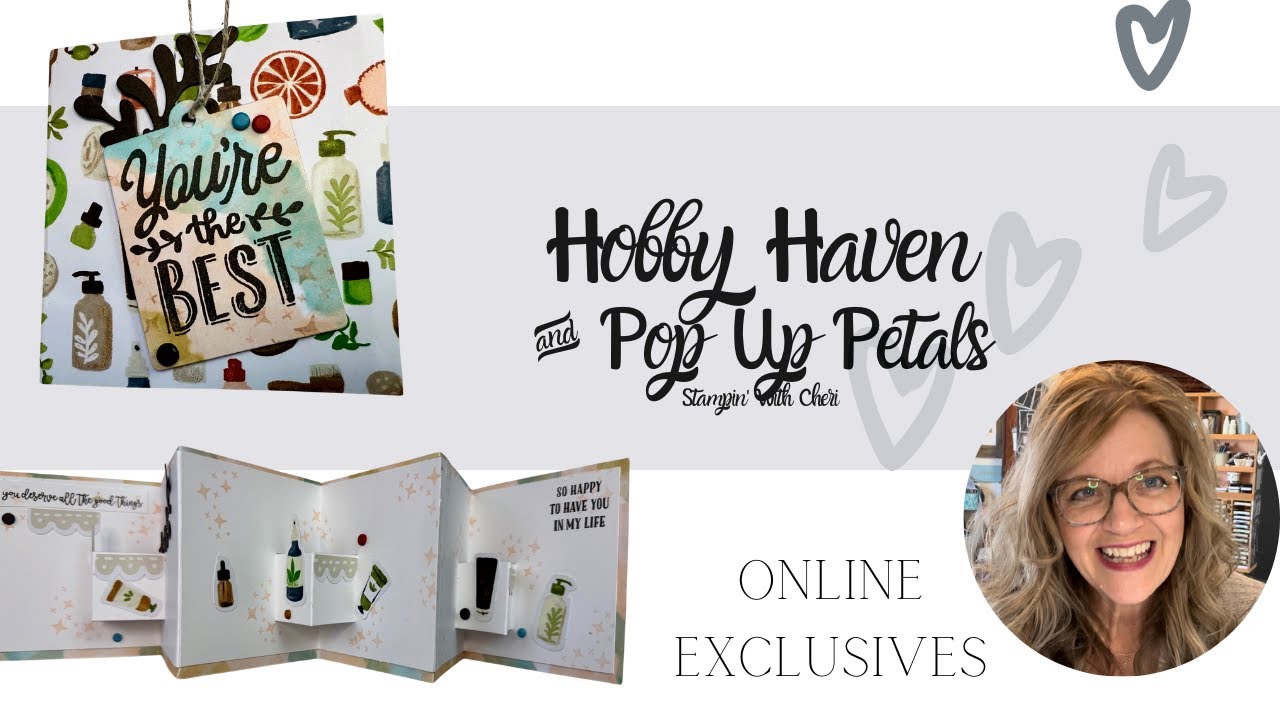 Stampin' Up! Тройной складной контейнер с функцией Hobby Haven Fun Fold
